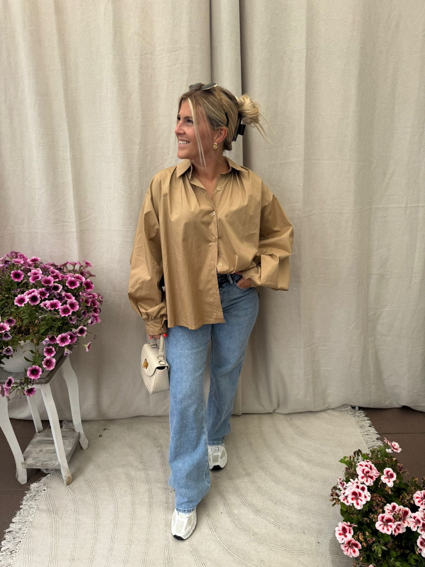 Lalo blouse camel