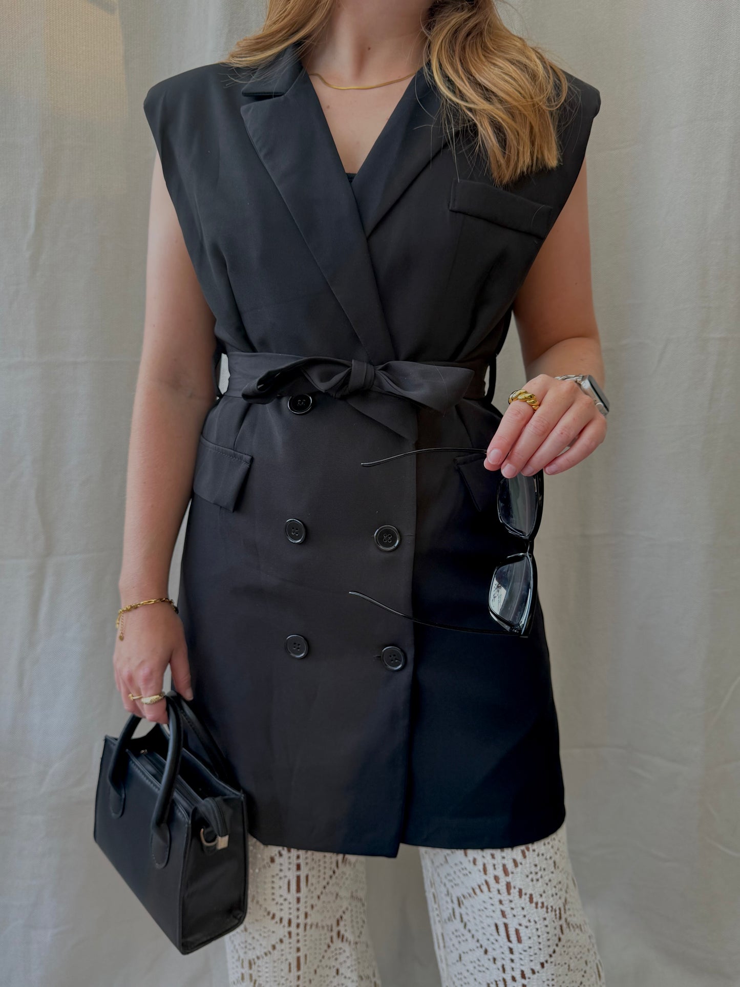 Lio blazer black