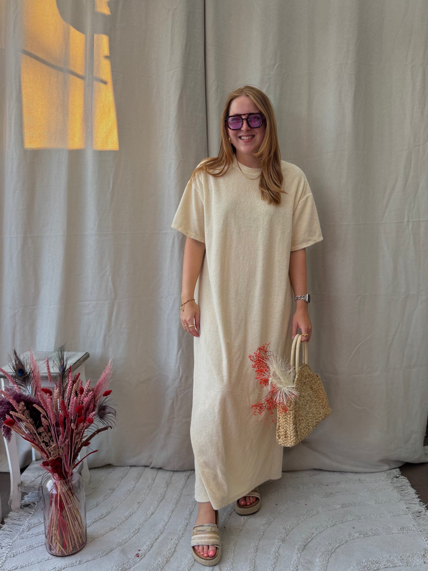 Sponge dress vanilla