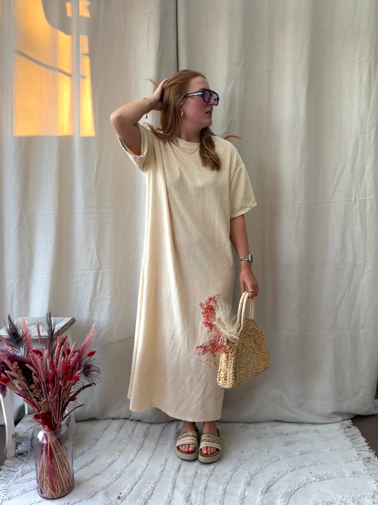 Sponge dress vanilla