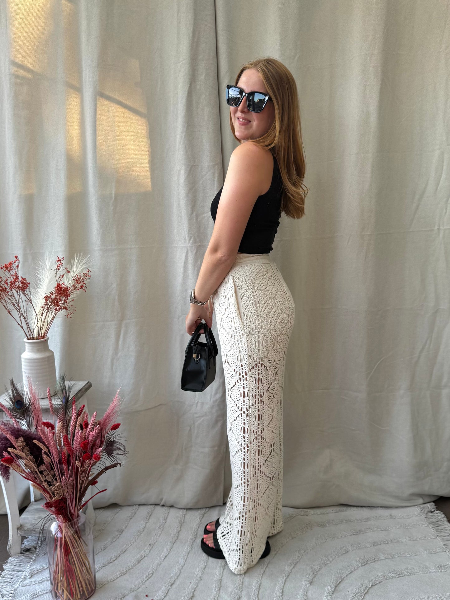 Crochet pants