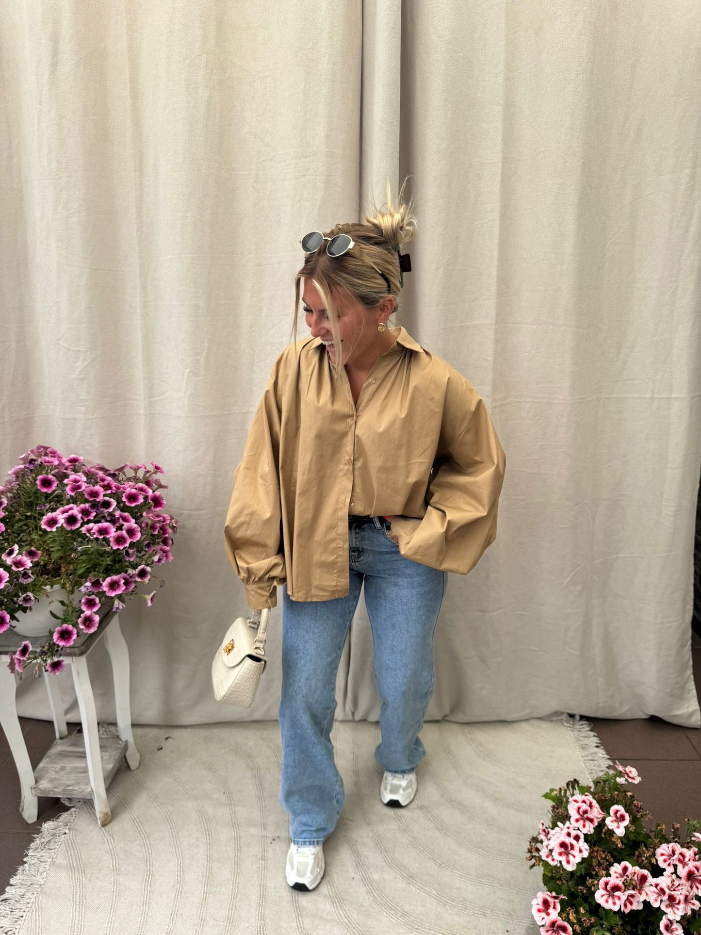 Lalo blouse camel