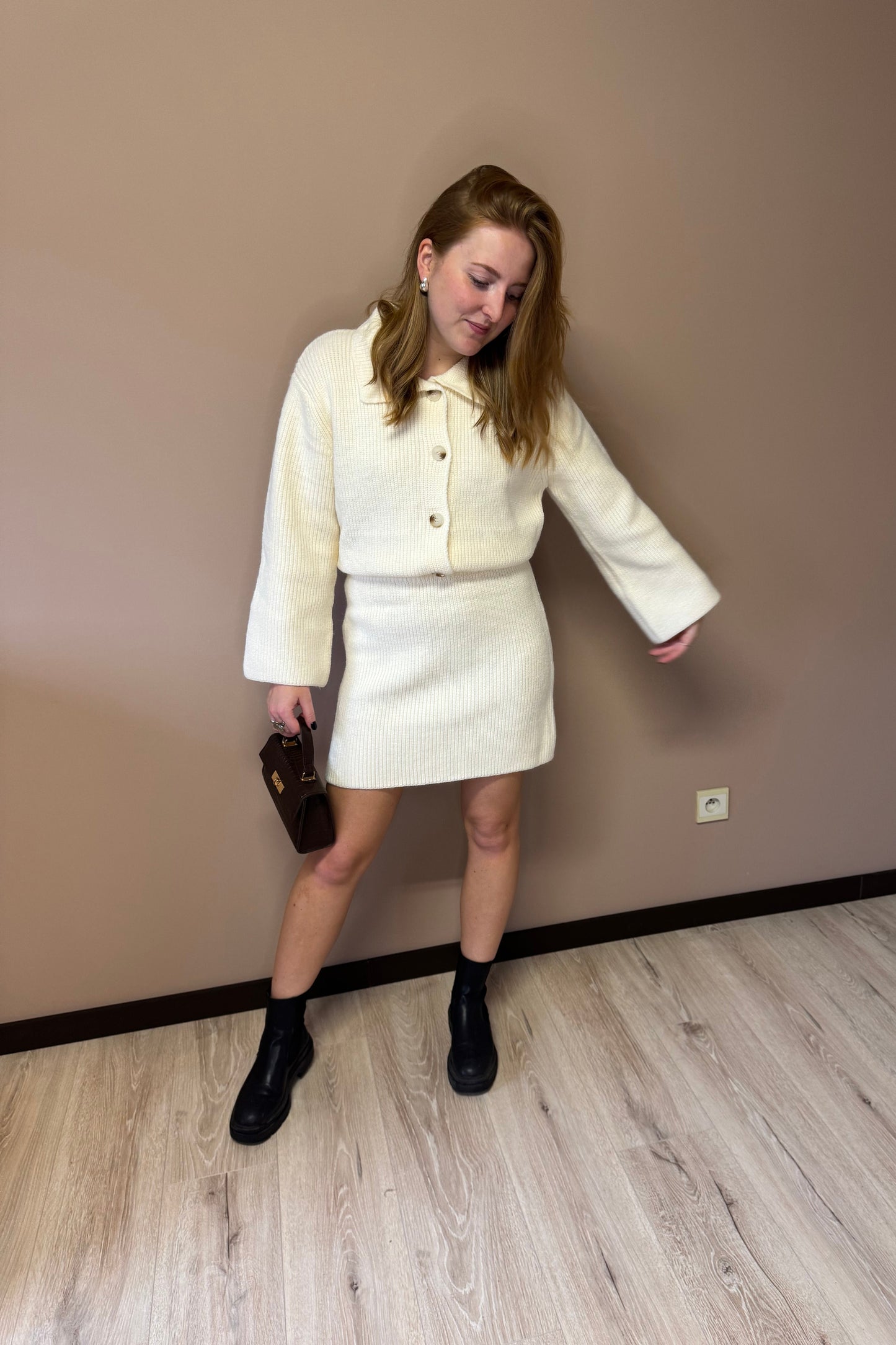 Blair cardigan beige
