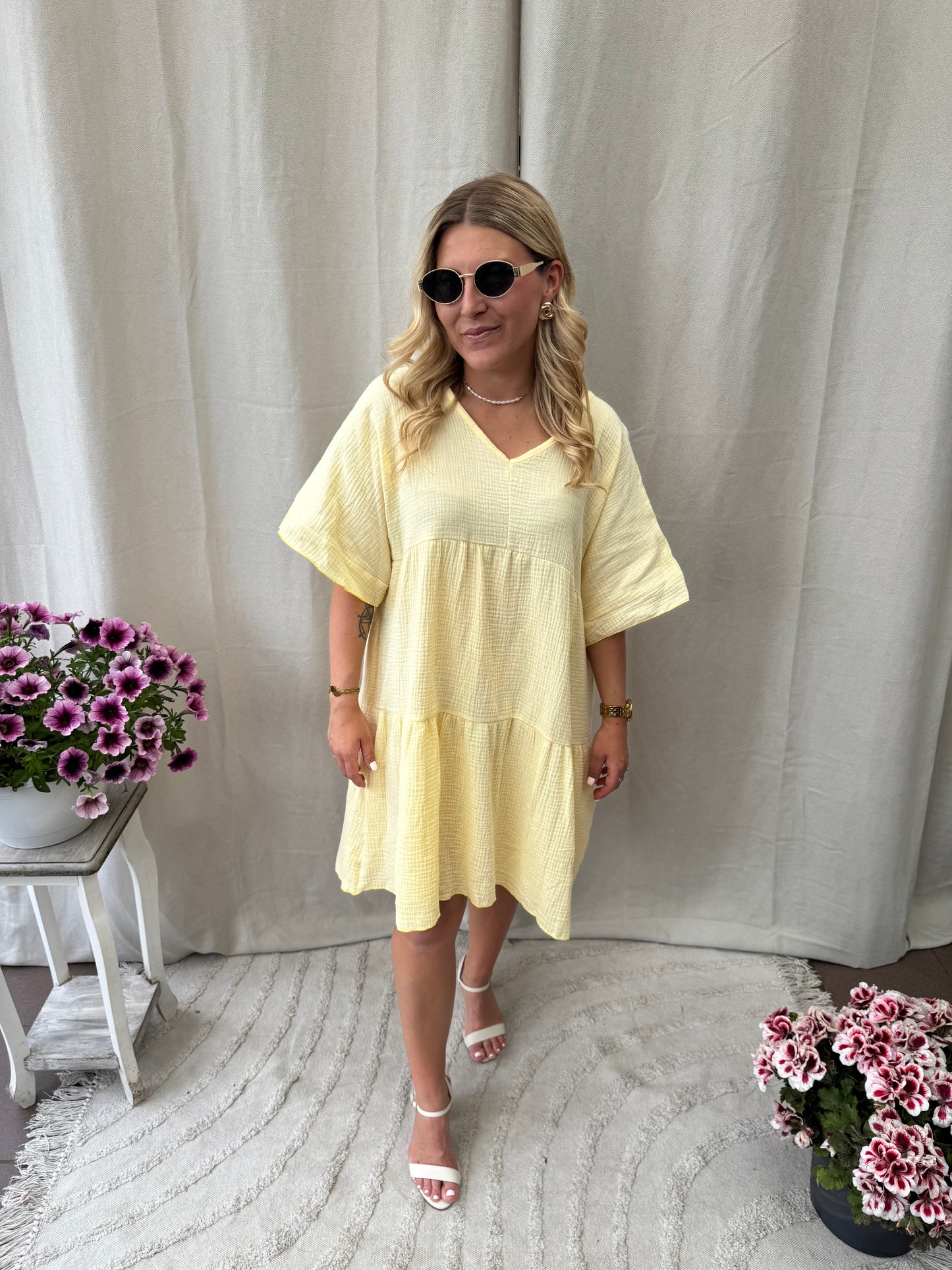 Lizzy dress yellow
