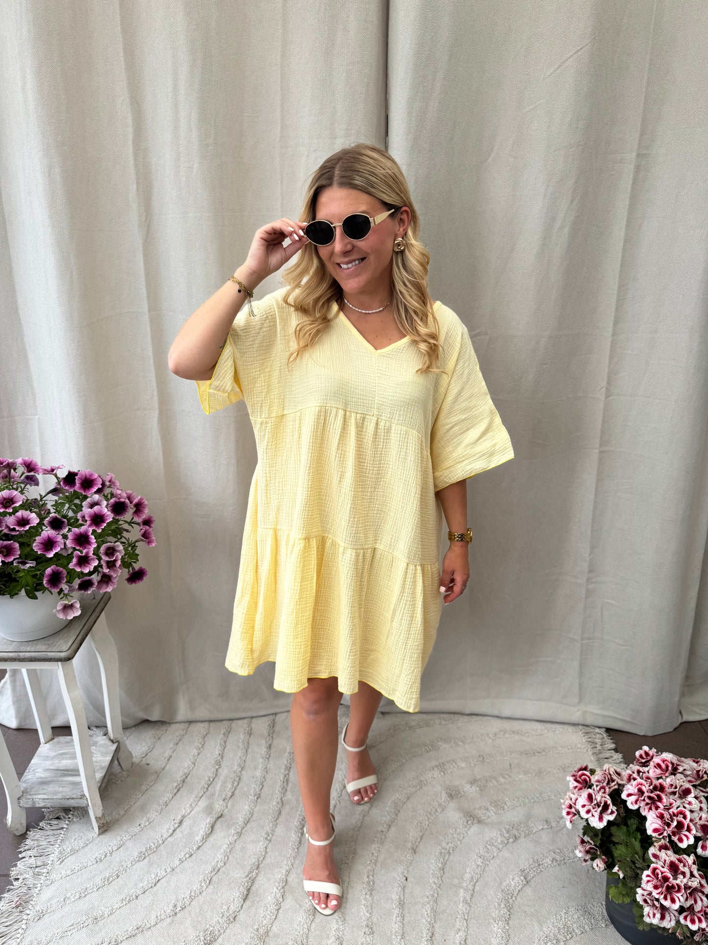 Lizzy dress yellow