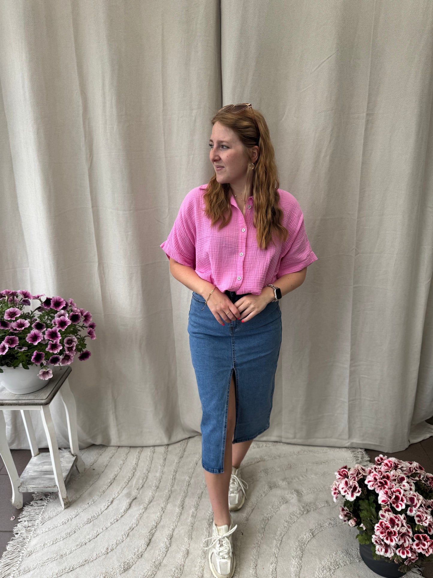 Tetra blouse pink