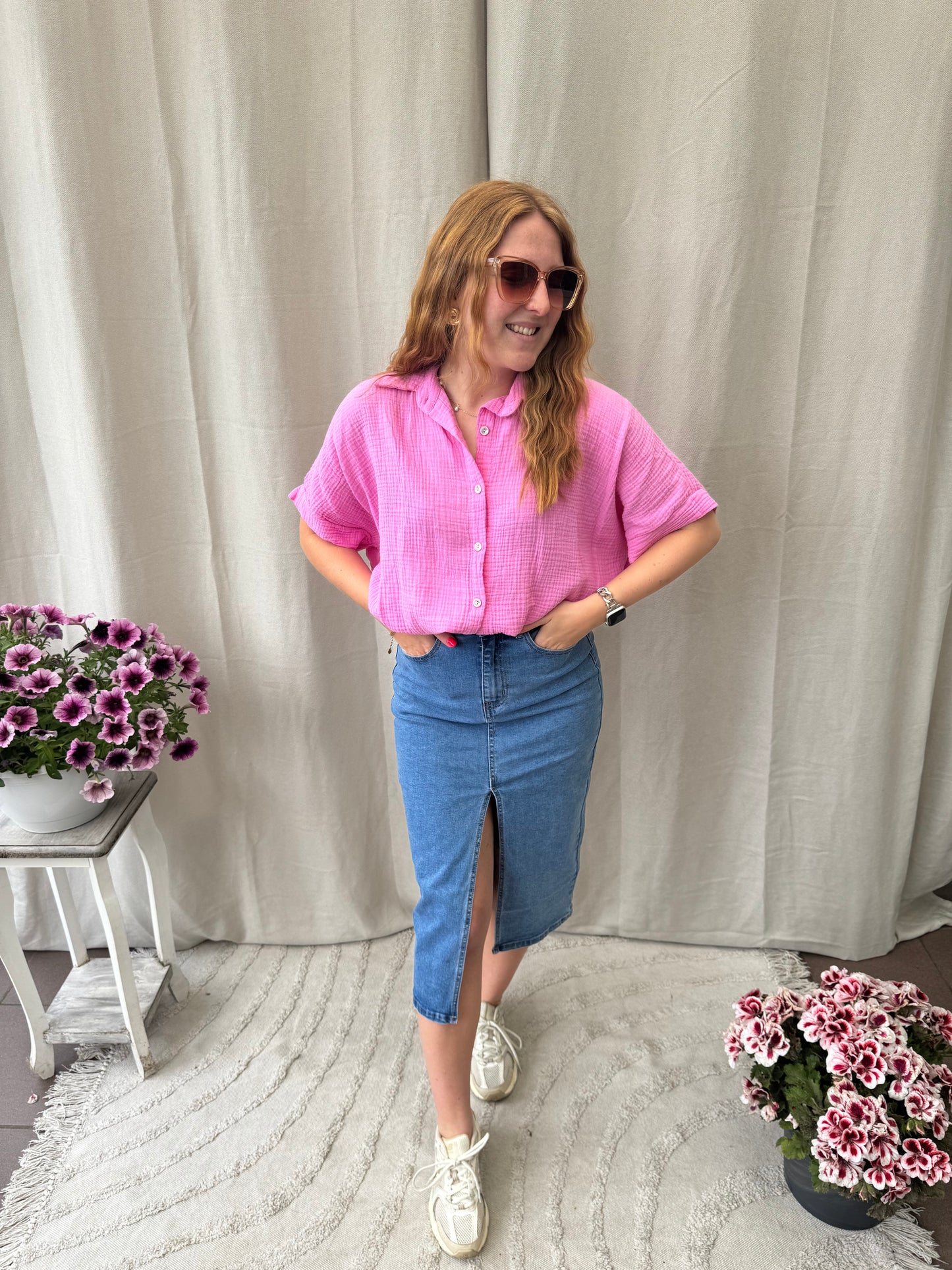 Tetra blouse pink