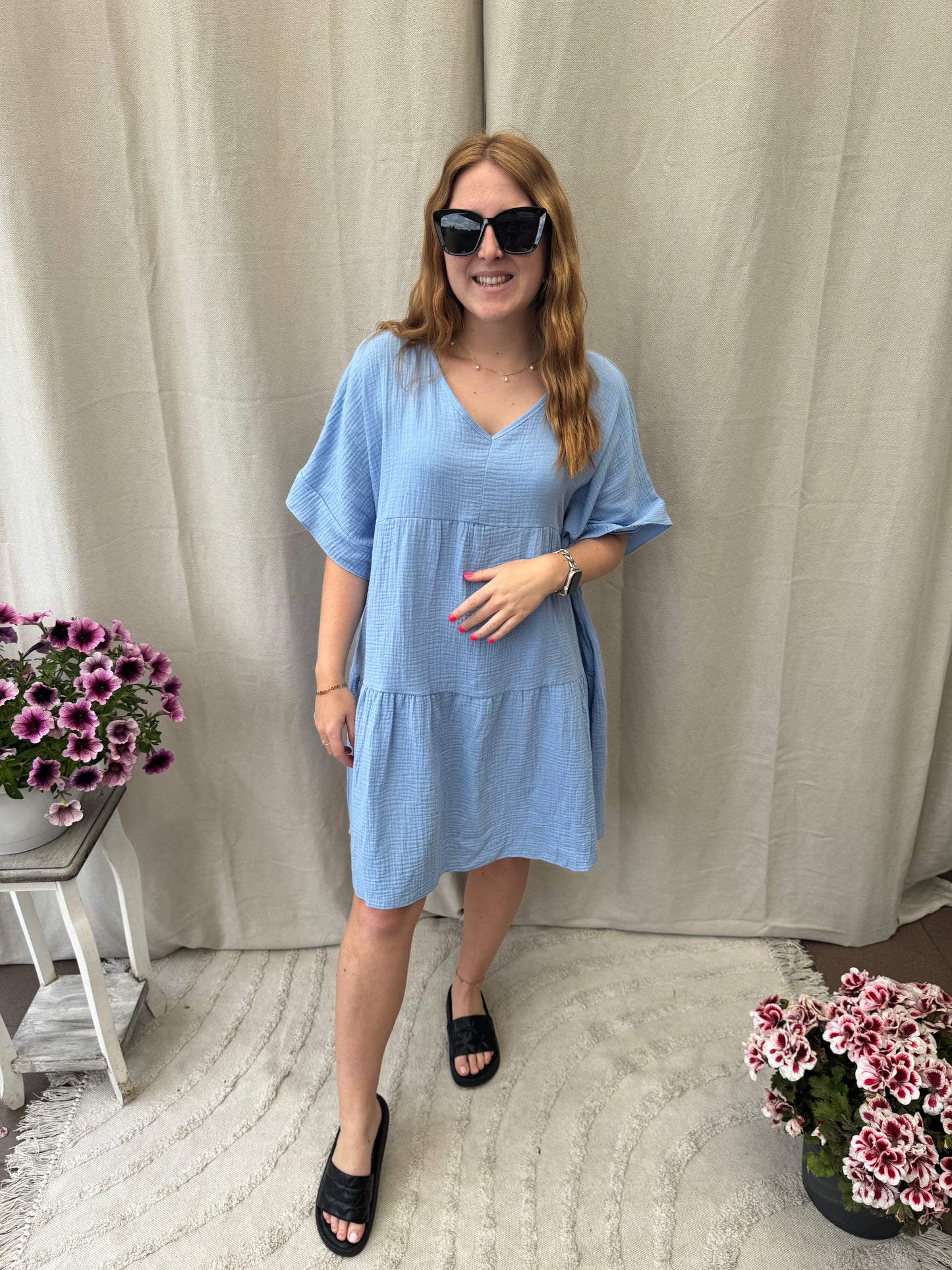 Lizzy dress blue