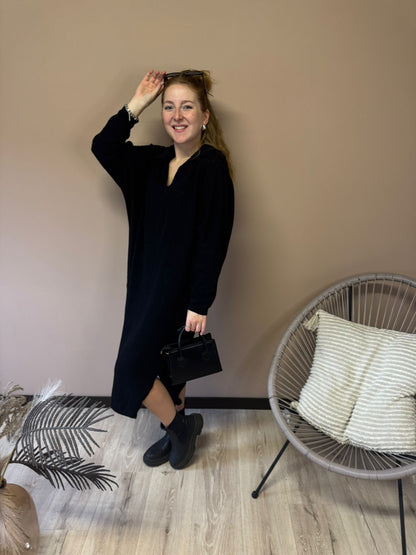 V-neck dress