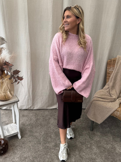 Cotton candy sweater