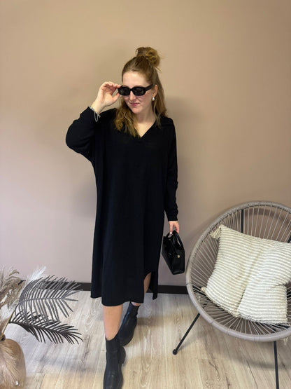 V-neck dress