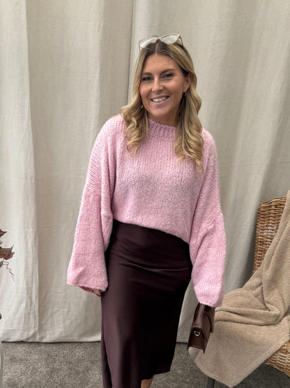 Cotton candy sweater