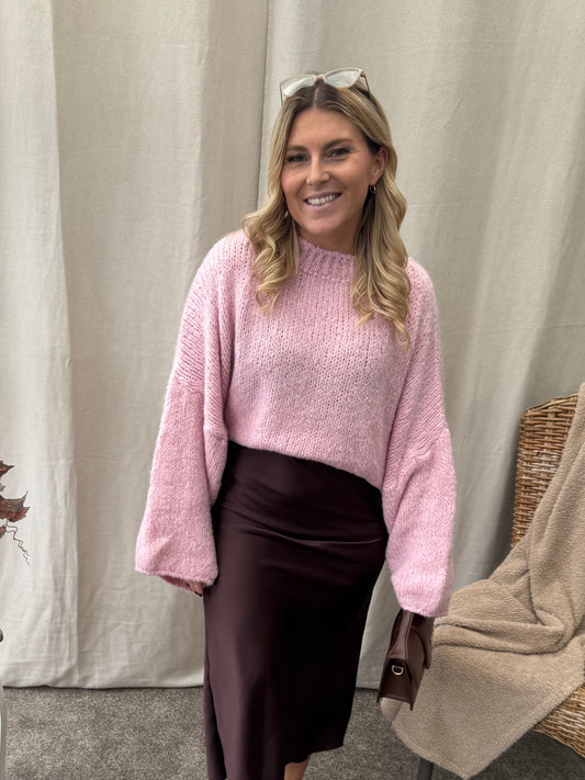 Cotton candy sweater