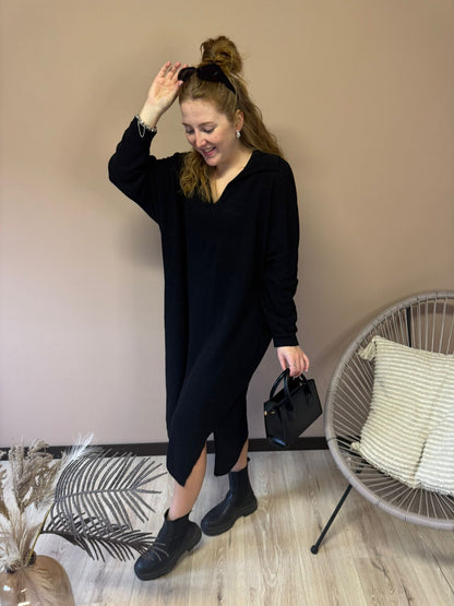 V-neck dress