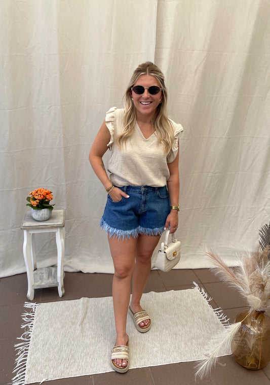 Ruffle blouse
