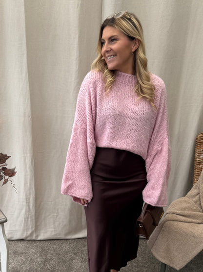 Cotton candy sweater