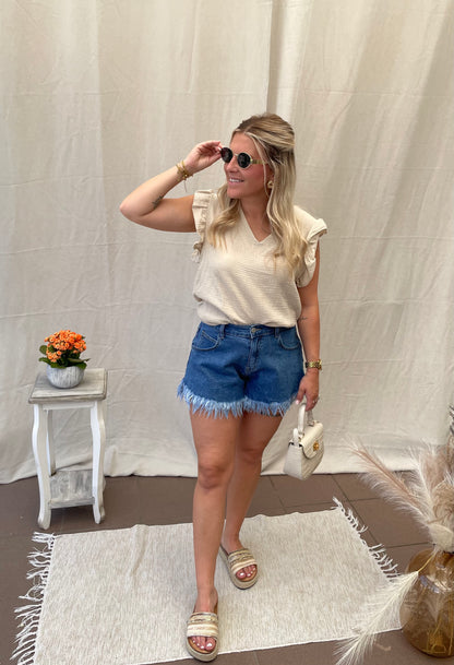 Ruffle blouse