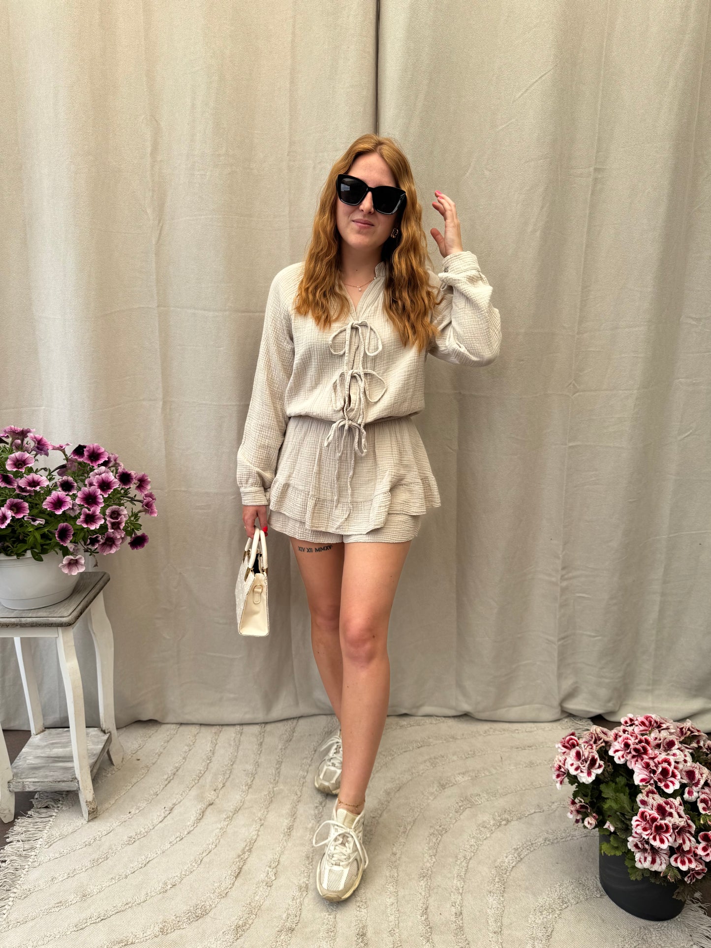Ibiza playsuit beige