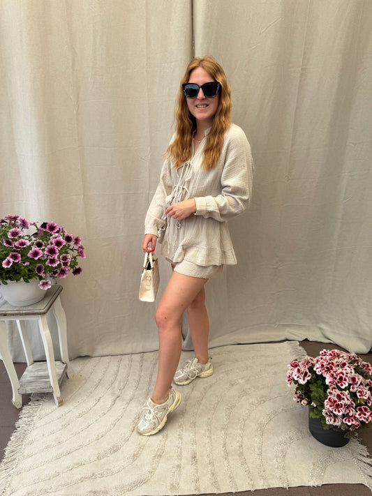 Ibiza playsuit beige