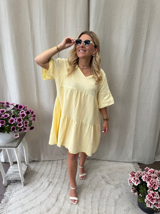 Lizzy dress yellow