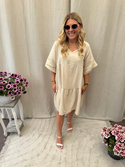 Lizzy dress beige
