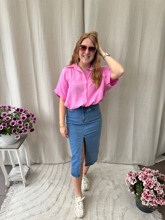 Tetra blouse pink